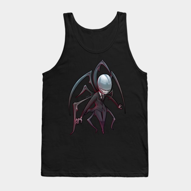 Slenderman Tank Top by DasGnomo